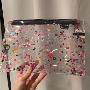 JCrew Sparkly Pouch